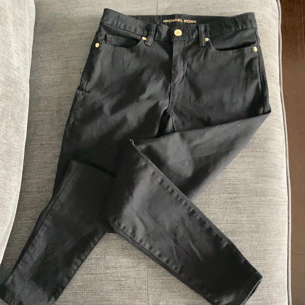 Micheal Kors Black Skinny Jeans
